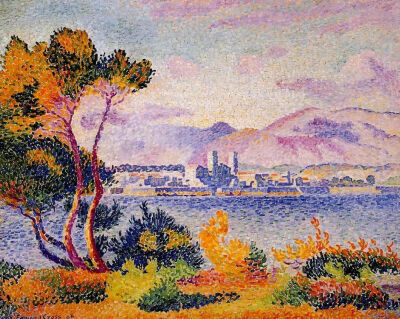 Henri-Edmond Cross：Antibes, Afternoon，1908