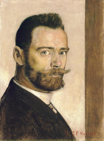 费迪南德·霍德勒
（Ferdinand Hodler）
1853年3月14日至1918年5月19日
十九世纪
最著名的瑞士画家之一
他的早期作品多为写实风格的肖像画、
风景画和风俗画。
后来，他采用了一种个人的象征主义形式，
他…