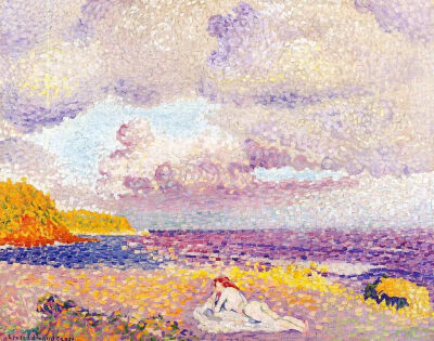 Henri-Edmond Cross：An Incoming Storm， 1908