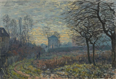 Alfred Sisley: At Louveciennes, 1873