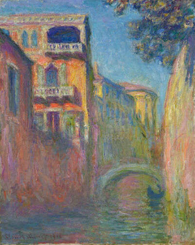 Claude Monet:  The Rio della Salute, 1908