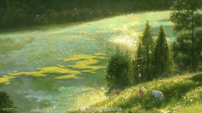 画师：RedMatcha
#插画分享#