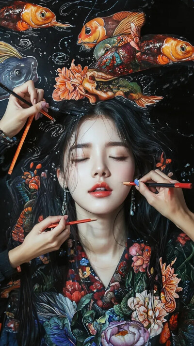 美女壁纸头像