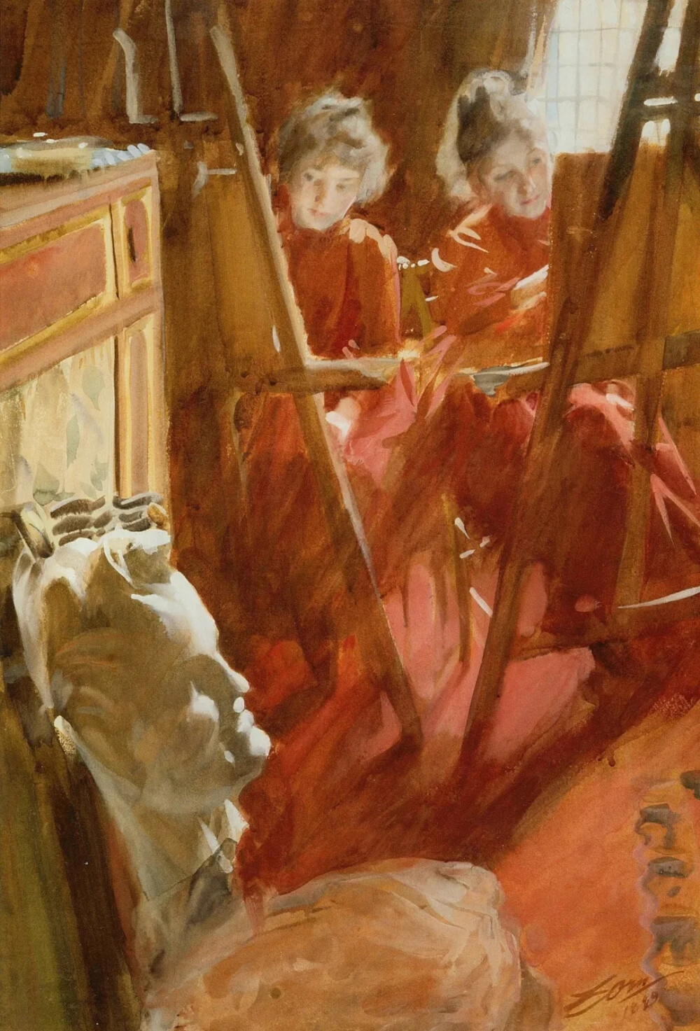 Anders Zorn
安德斯·佐恩
法国 (1860-1920)
