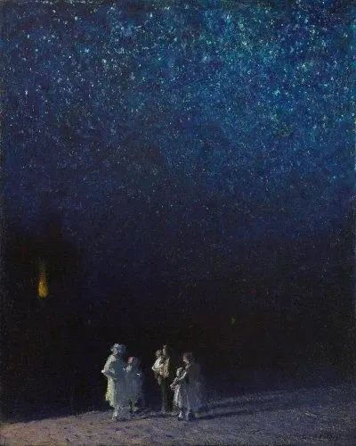 《星夜》，爱德华·波萨斯特，1918