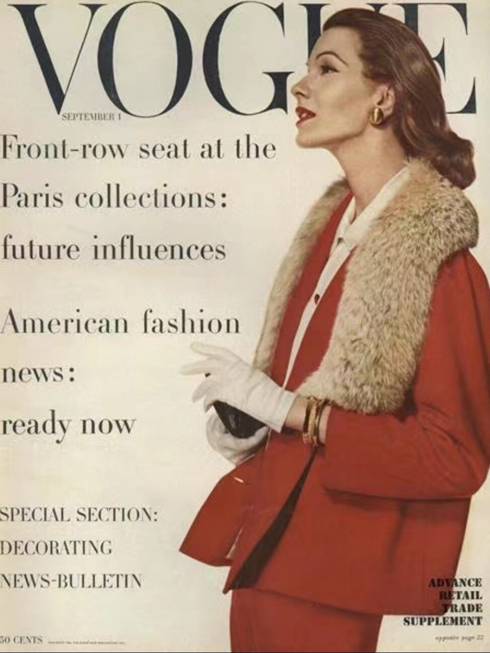 vintage fur，1956