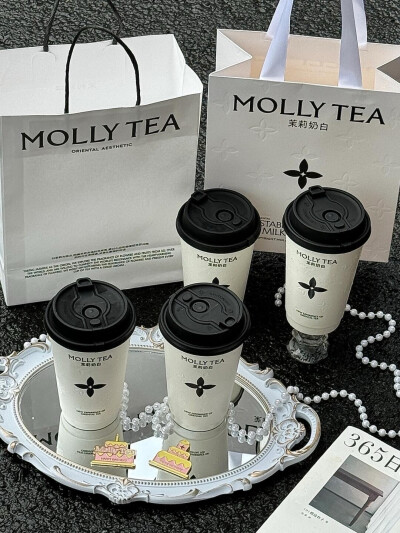 Molly tea茉莉奶白