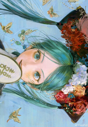 插画精选丨画师：seaPall
＃清miku＃初音未来