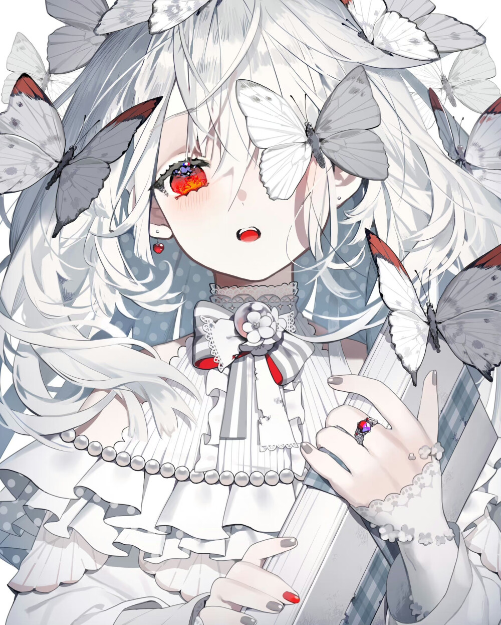画师：夏炉
X：karohroka ​
#插画分享#