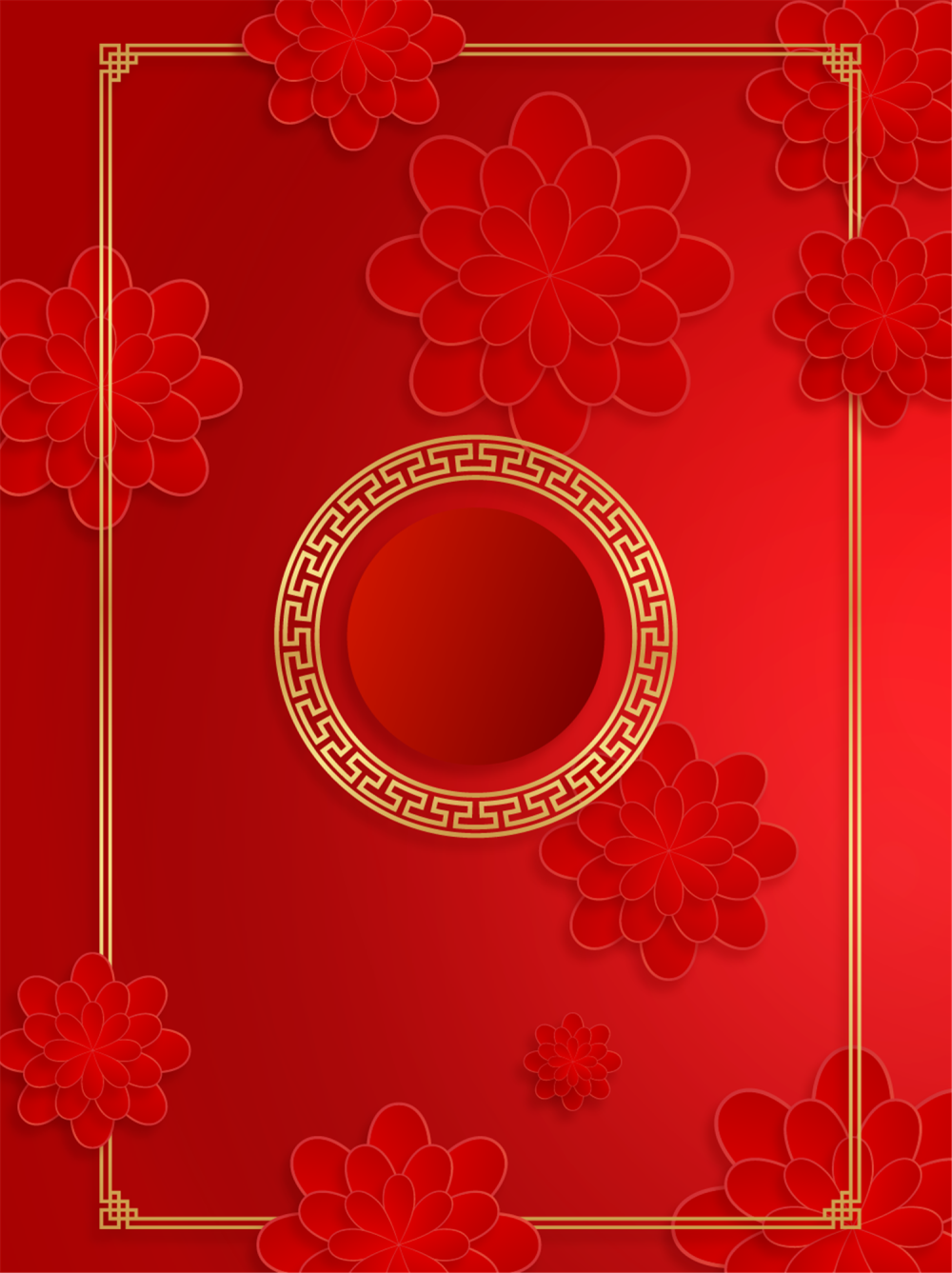 红底板