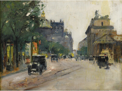 雷瑟·乌里（Lesser Ury）是德国犹太印象派画家和版画家。乌里出生于普鲁士的伯恩鲍姆，他是一位面包师的儿子。1878年，乌里在布鲁塞尔，巴黎，斯图加特（Stuttgart）等地度过了一段学习绘画的时间，于1887年返回柏林…