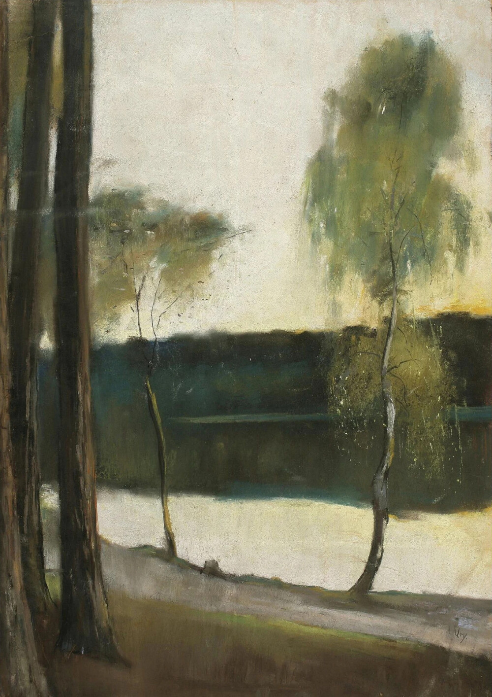 雷瑟·乌里（Lesser Ury）是德国犹太印象派画家和版画家。乌里出生于普鲁士的伯恩鲍姆，他是一位面包师的儿子。1878年，乌里在布鲁塞尔，巴黎，斯图加特（Stuttgart）等地度过了一段学习绘画的时间，于1887年返回柏林。