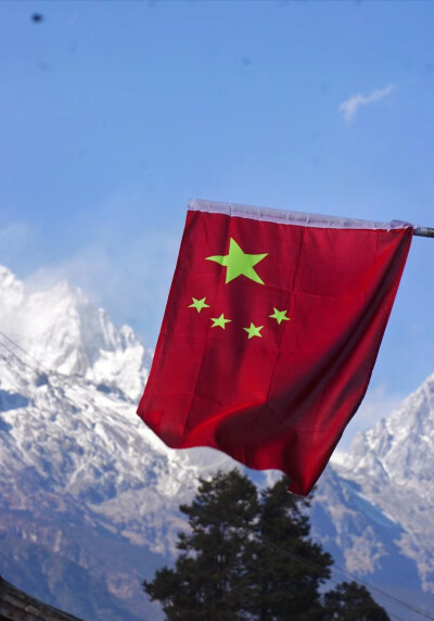 爱国主义背景图 国庆背景图 红旗背景图