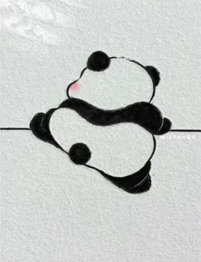 卡通大熊猫头像壁纸