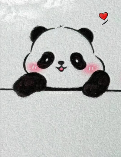 卡通大熊猫头像壁纸