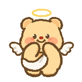 线条小狗 蜂蜜小熊表情包