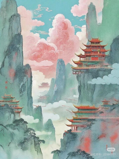 中式纸张背景