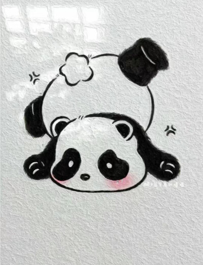 卡通大熊猫头像壁纸