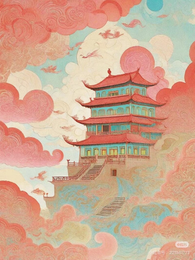 中式纸张背景