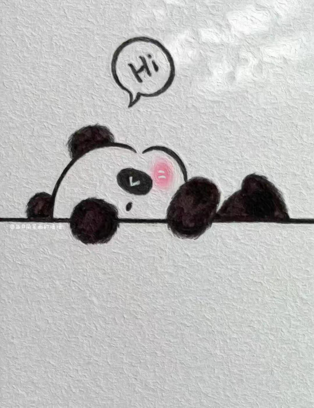 卡通大熊猫头像壁纸