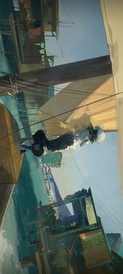 重返未来1999-忧郁的热带-最新游戏插画兼壁纸-天使娜娜3