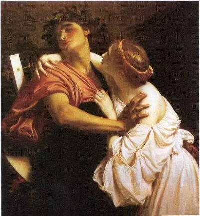 Frederic Leighton, Orpheus and Eurydice, 127.3 x 110 cm, 1864
Leighton House Museum, London, UK
