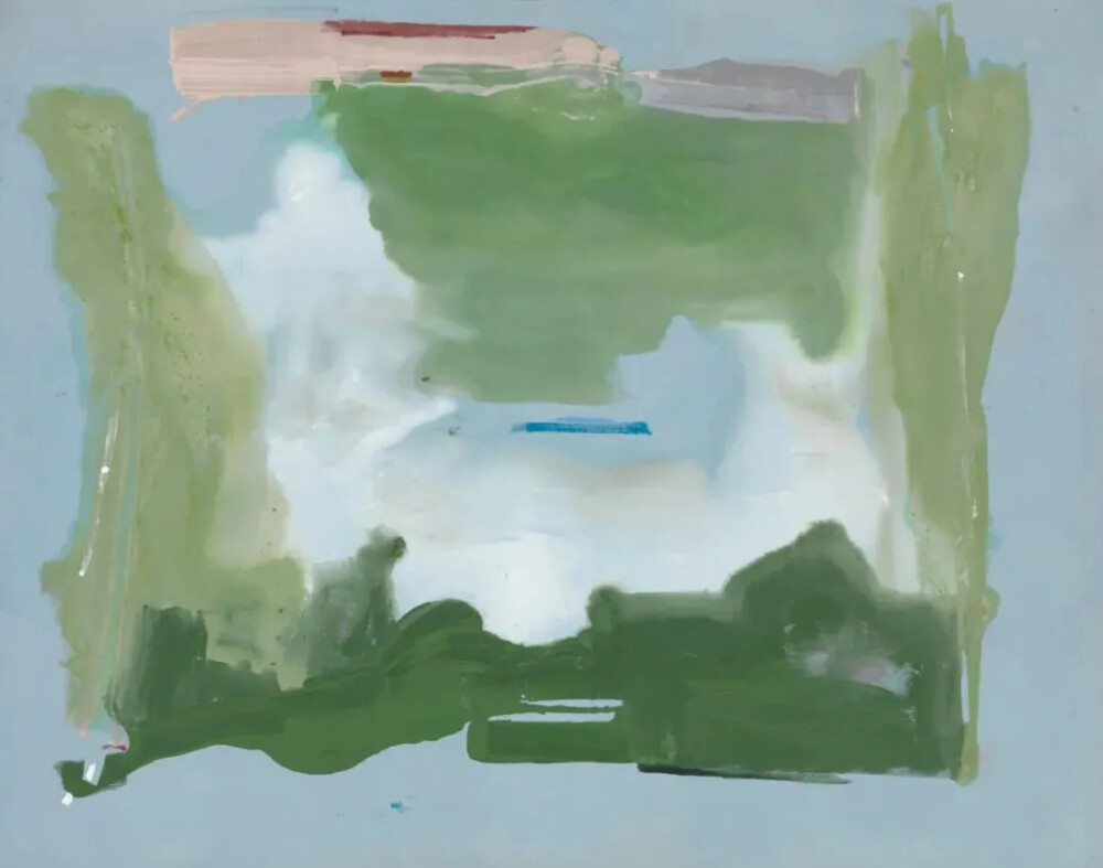 海伦·弗兰肯瑟勒（Helen Frankenthaler）作品