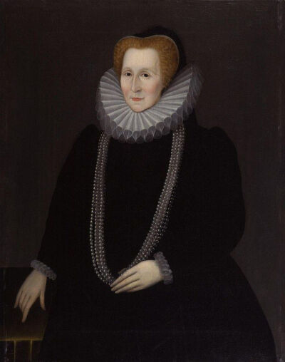 Bess of Hardwick, Countess of Shrewsbury, by Rowland Lockey, 1592