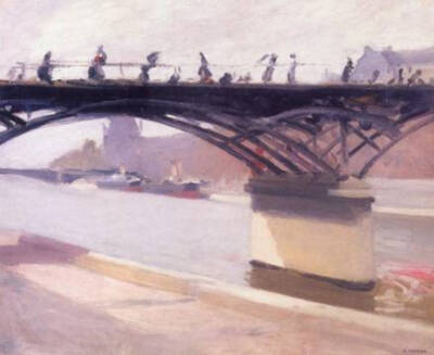 Edward Hopper, The Bridge Of Art, 1907