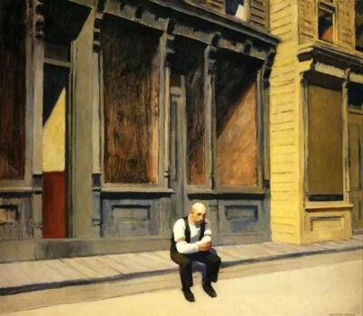 Edward Hopper, Sunday, 1926