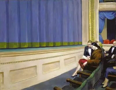 Edward Hopper, First Row Orchestra, 1951