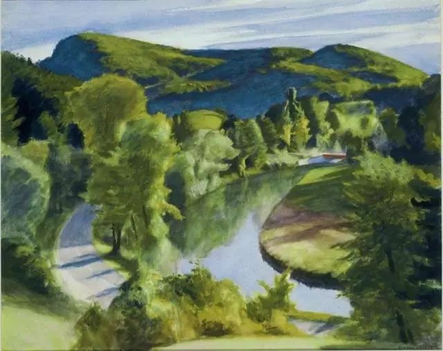 Edward Hopper, First Branch Of The White River, Vermont, 1938