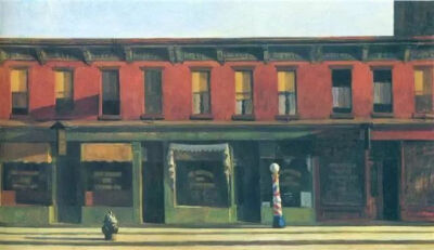 Edward Hopper, Early Sunday Morning, 1930