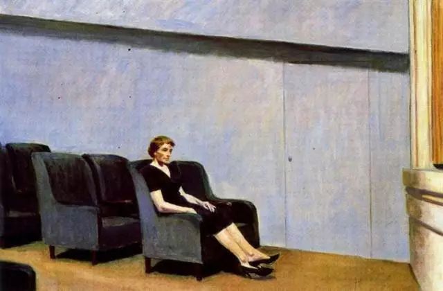 Edward Hopper, Intermission (Also Known As Intermedio), 1963
