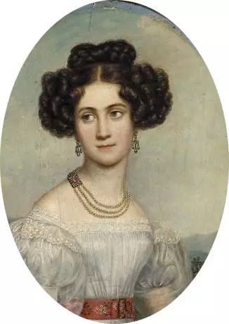 Sisi的母亲Princess Ludovika of Bavaria（1808 – 1892）