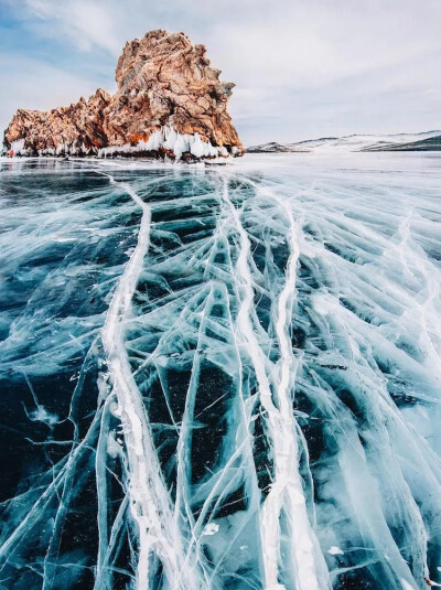 莫斯科摄影师 Kristina Makeeva ​​​​的冰湖摄影
