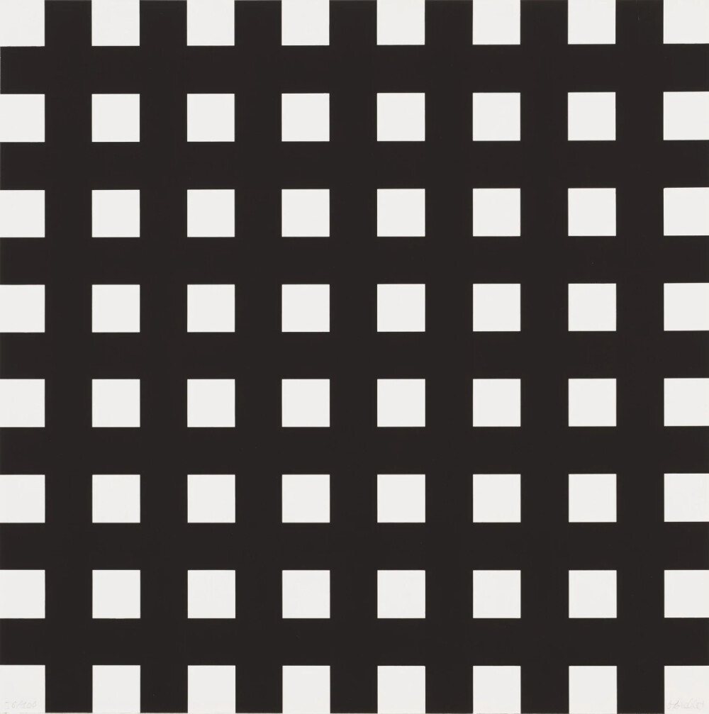 弗朗索瓦·莫雷利特（Francois Morellet）是法国当代画家、雕塑家和灯光艺术家。他的早期作品预示了极简艺术和观念艺术，在几何 抽象艺术的发展中发挥了重要作用。