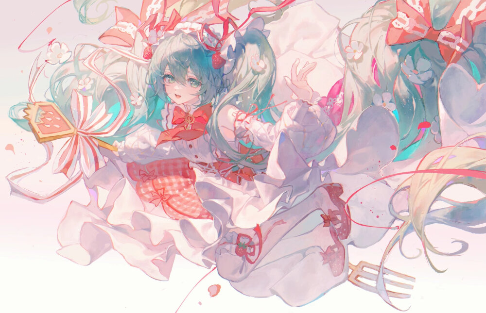 画师:抹茶专门店
超喜欢抹茶老师的miku！