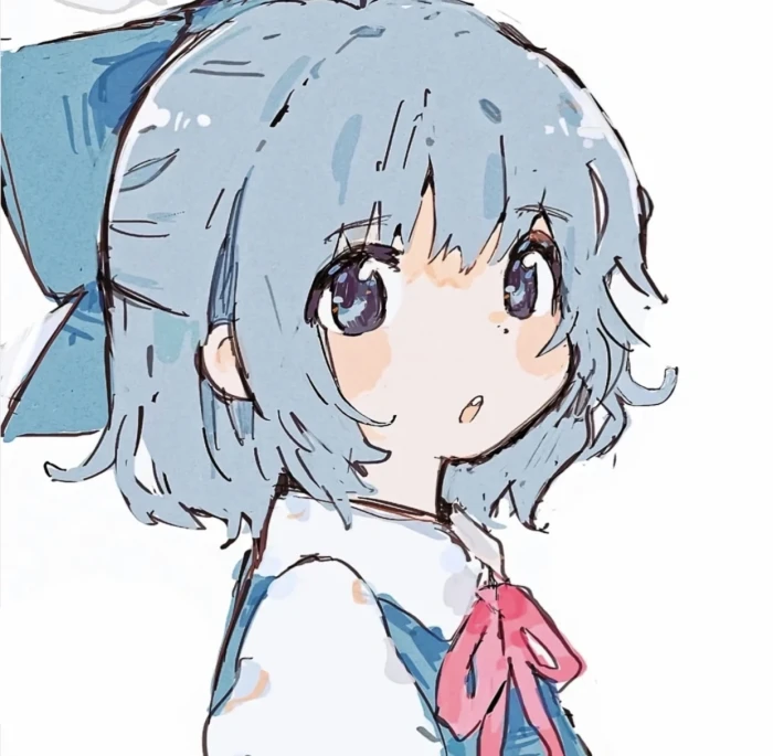 可爱的蓝色小头像来了！