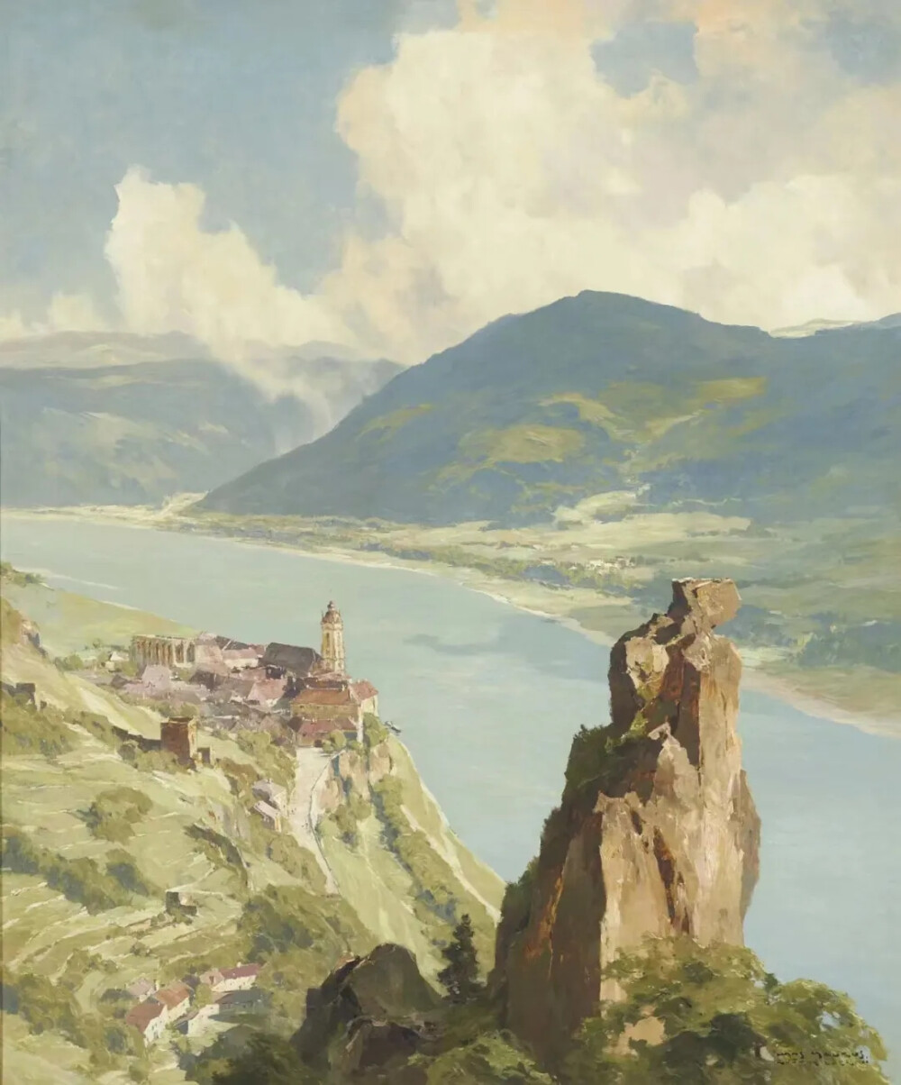 汉斯·毛鲁斯（Hans Maurus）乃德国画家，其因对高山景观，特别是诸如著名的马特洪峰等特定山脉的现实主义描绘而声名远扬。