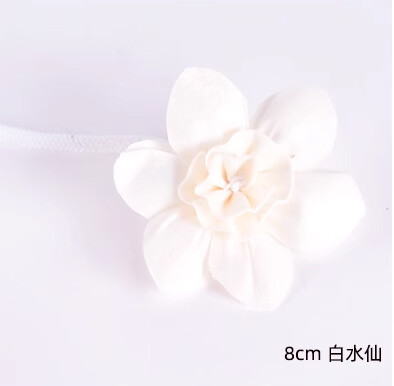 热卖DIY无火香薰配件扩香花样板房摆设棉绳花手工天然通草玫瑰花