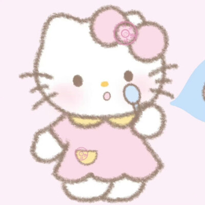 HelloKitty可爱情侣头像
#可爱头像#