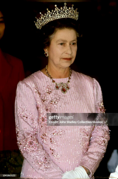 H.M Queen Elizabeth II ，1986