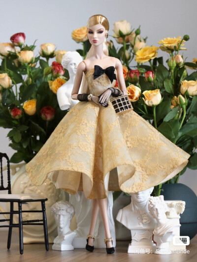 Stephen Couture Bloom collection
fashion royalty poppy Parker 芭比 st silkstone 娃衣 