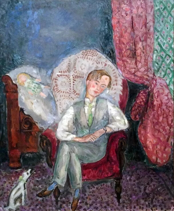 尼尔斯·达尔德尔（Nils Dardel）是20世纪瑞典后印象派画家，在瑞典学习后，他与许多同时代人一样，并于1910年左右前往巴黎。尼尔斯·达尔德尔主要从野兽派的纯调色板、后印象派以及日本木刻中汲取灵感。他还短暂涉足立体主义，并以这种风格画了一些城市景观。