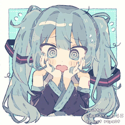 可爱风的初音未来头像系列(*´∀`*)
X:kanato_345 ​​​
#插画分享#