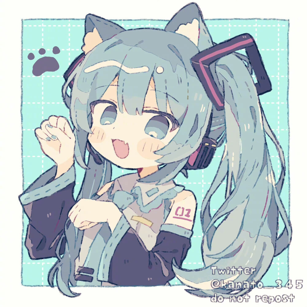 可爱风的初音未来头像系列(*´∀`*)
X:kanato_345 ​​​
#插画分享#