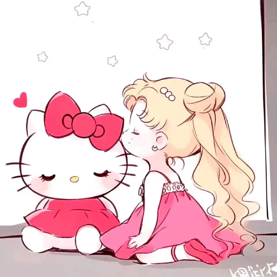 Hello Kitty 头像 美少女 甜美 小美女