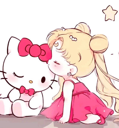 Hello Kitty 头像 美少女 甜美 小美女