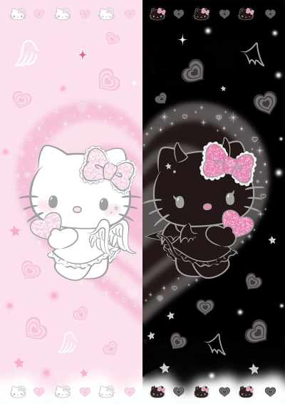 天使 恶魔 Hello Kitty 